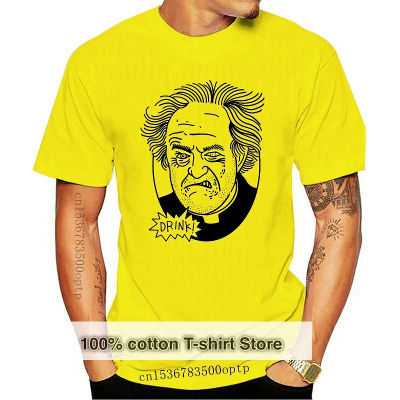 

Father Ted Jack T-Shirt Funny Birthday Gift Idea Fan Clothing Tshirt Christmas Fashion Cool Tee Shirt