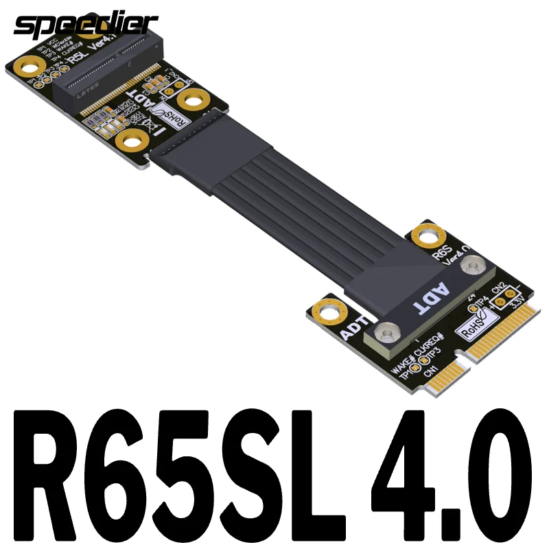 

Беспроводной Сетевой удлинитель Riser PCIe 4,0 Gen4 M.2 Key A.E для подключения к материнской плате Mini-PCIe