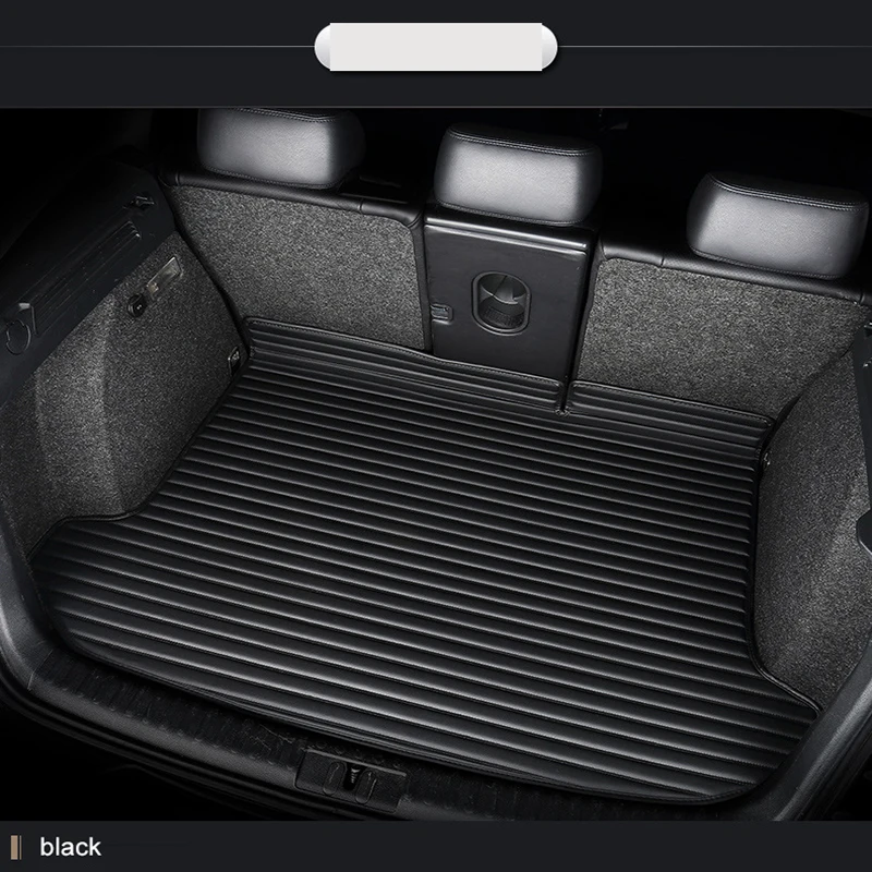 

Artificial leather Custom Car Trunk mat for Jaguar XF 2016-2017 2008-2015 XE 2015-2018 Interior details car accessories