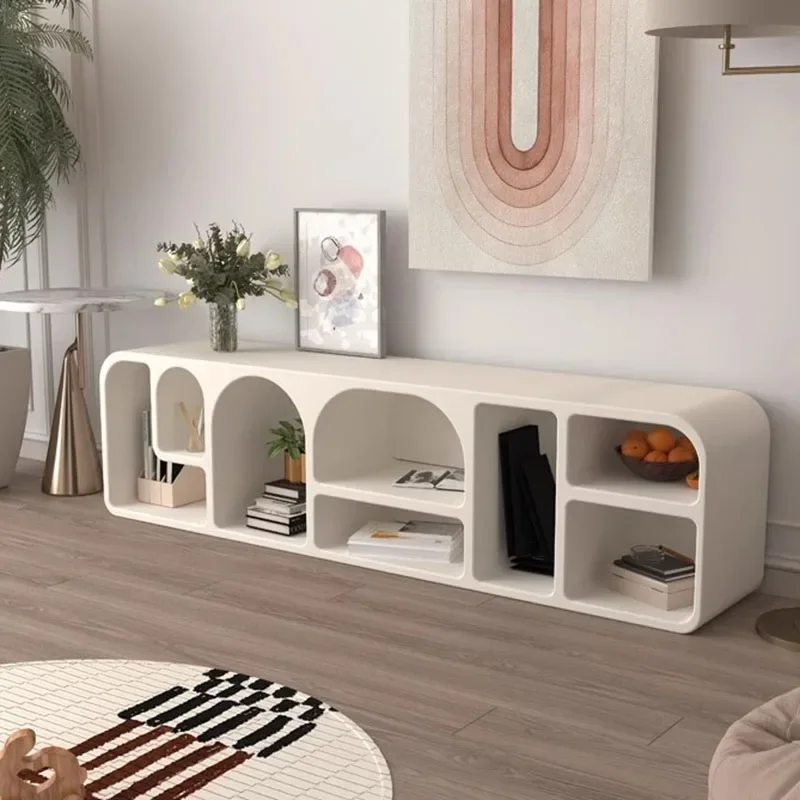 Белые кофейные подставки для телевизора шкафы дизайнерский настенный центр