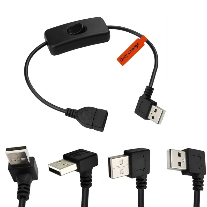 

USB-кабель «папа-мама» с выключателем питания для записывающего устройства, светодиодная настольная лампа 40JB