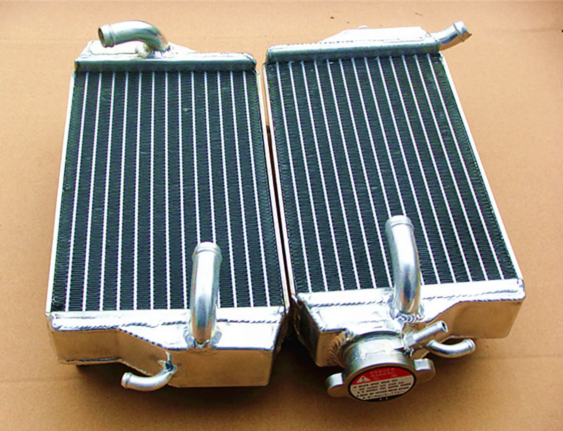 Для 2000 2001 Honda CR125R CR 125 R алюминиевый радиатор охладитель охлаждающей жидкости