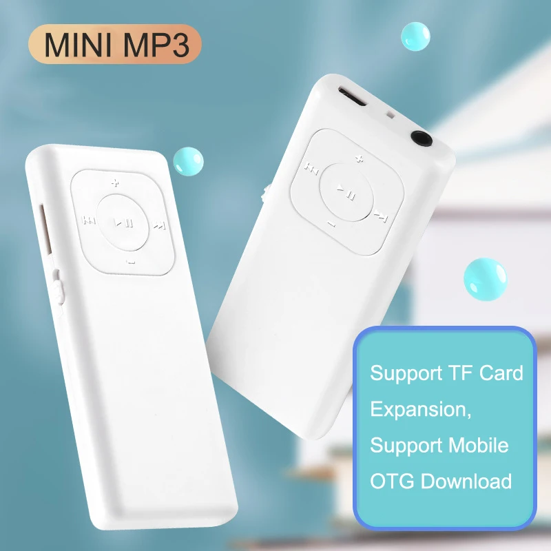 Портативный mp3-плеер студенческие музыкальные плееры с поддержкой наушников 128