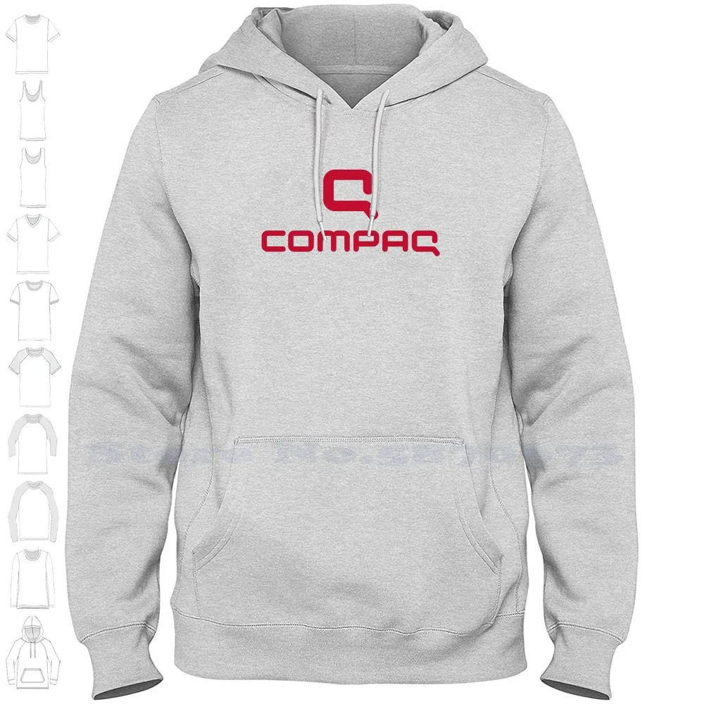 

Compaq Logo Unisex Clothing 2023 Sweatshirt Printed Brand Logo Graphic Hoodie