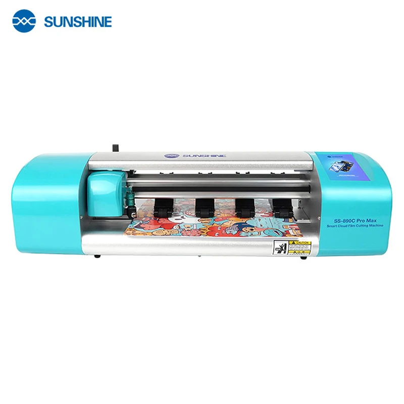 

SUNSHINE SS-890C Pro Max Intelligent Cloud Film Cutting Machine For Cutter Screen Protective Film Automatic Cutting Tool