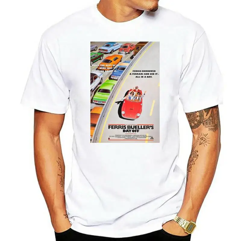 

Ferris Buellers Day Off 80S Movie Poster Unisex T Shirt Top Christmas Gifts Tee Shirt