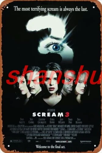 Металлический плакат &quotКрик 3&quot SGH