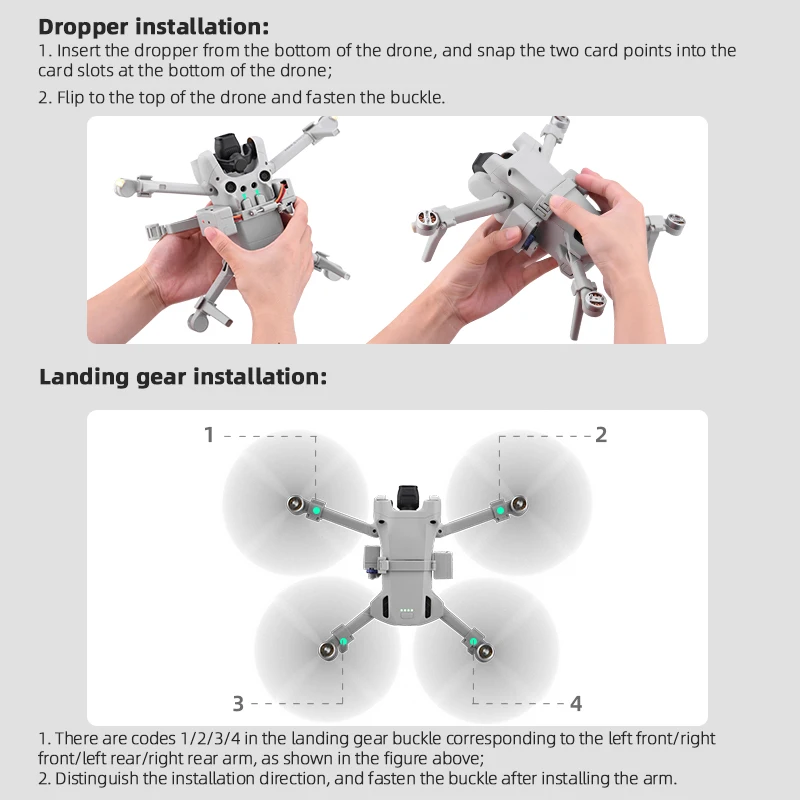 Airdrop Air Drop System for DJI Mavic Mini 3 Pro Drone Fishing Bait Ring Gift Deliver Life Rescue Remote Throw Thrower