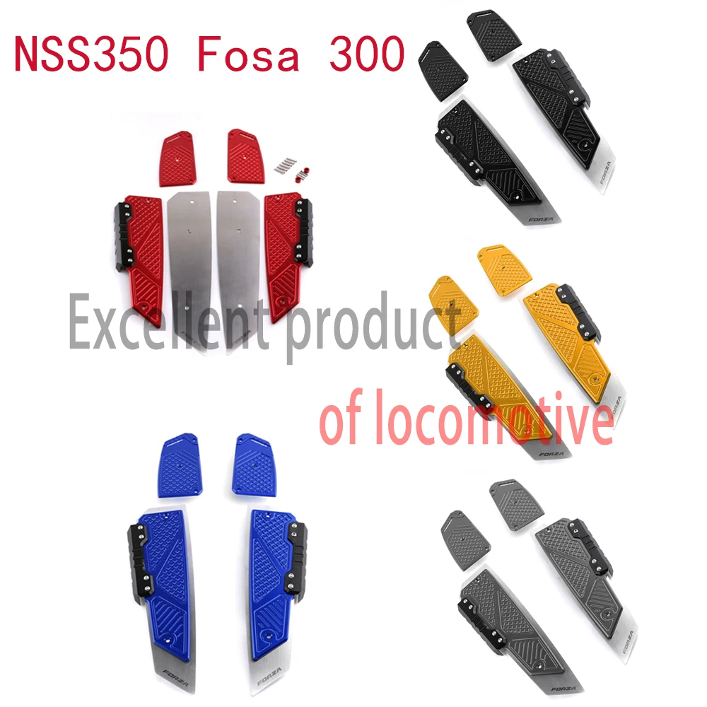 Подножки для ног мотоцикла подножки Honda Forza300 Forza350 NSS350 2018 2019 2020 2021 лет