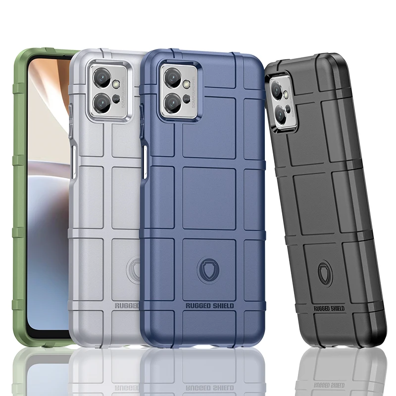 

Case for Moto G32 / G42 / G52 / G22 / G82 Heavy Duty Shock Absorption Phone Cases Impact Resistant Protective Cover Moto G52