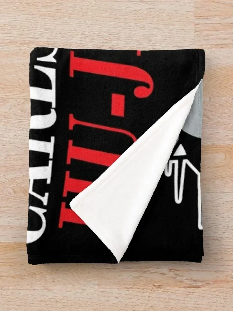 Одеяло с логотипом команды Carlson Gracie Jiu-Jitsu Декоративные диванные одеяла диваны
