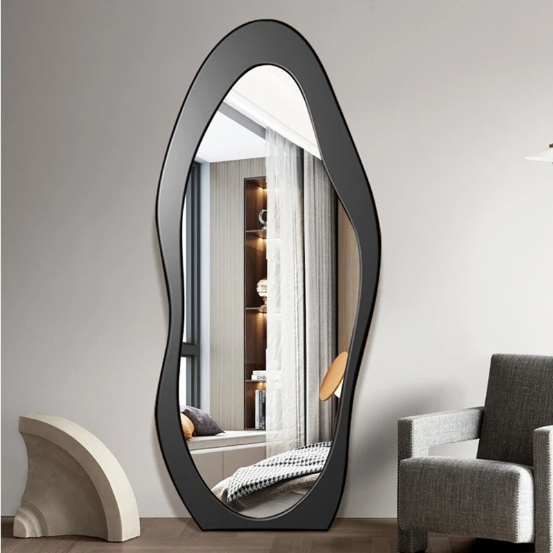 

Full Body Living Room Mirror Wall Decor Korean Long Magnifying Mirror Standing Large Height Espelho Home Furniture GPF35XP