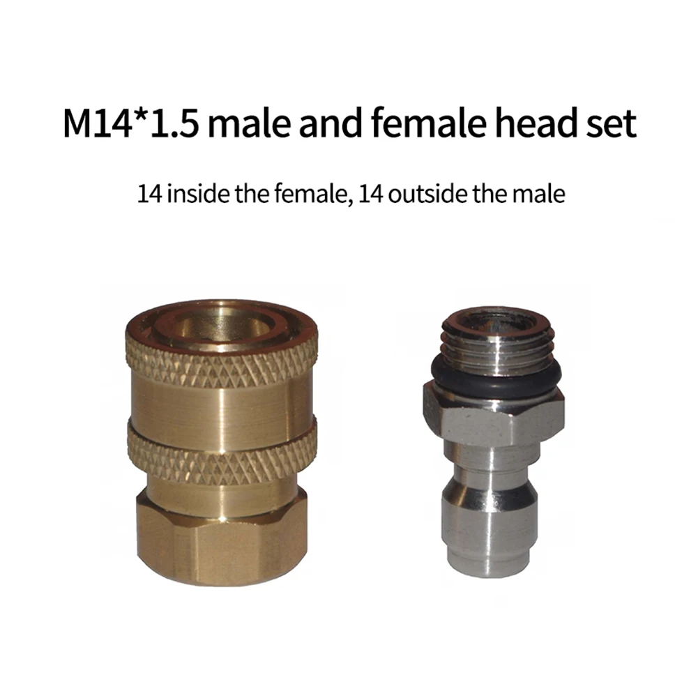 

1 Set Sprinkler High Pressure Nozzle Quick Insertion Spray Head Sprayer Stainless Steel Thread Washing Machine