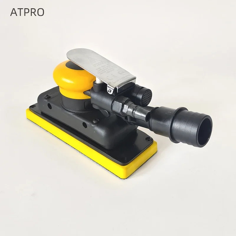 ATPRO Центральный сбор пыли Пневматический квадратный шлифовальный станок 70x198 мм