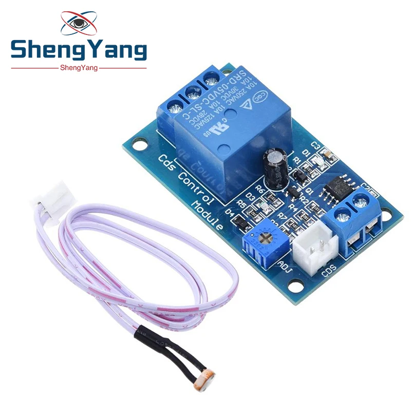 TZT XH-M131 DC 5V / 12V светильник управляющий переключатель реле фоторезистора