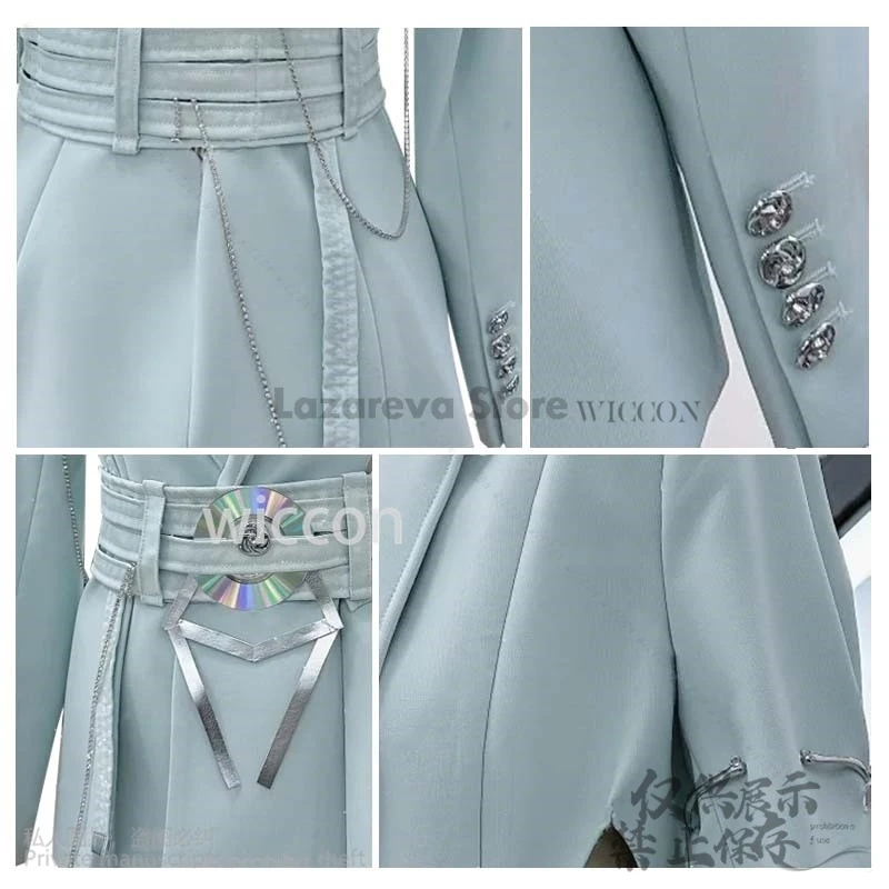 Новый аниме Luka Cos Alien Stage R7 костюм парик необычная одежда для вечеринок униформа