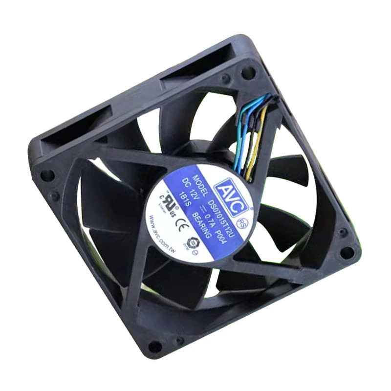 DS07015T12U 12V0.70A 7CM 7015 4-проводной ШИМ-вентилятор охлаждения шарикоподшипника с