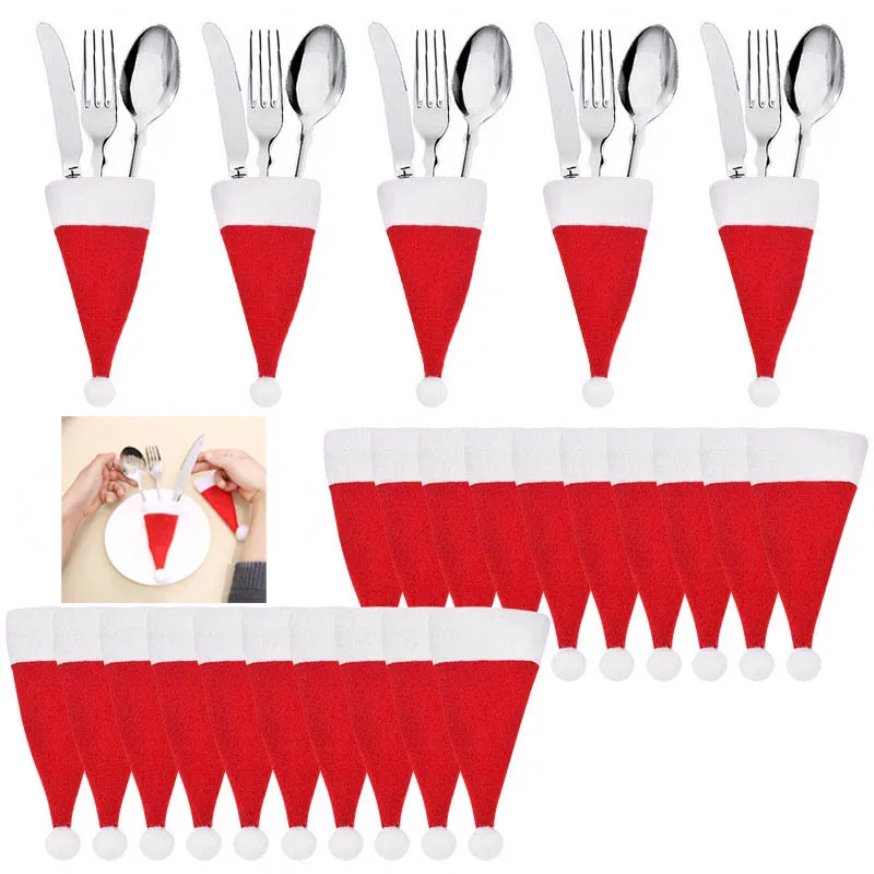 

20 шт., декоративные сумки для столовой посуды