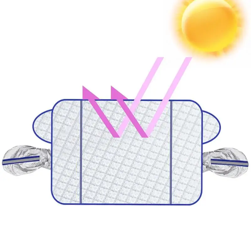 

Зимний чехол на лобовое стекло, зимний автомобильный чехол, чехлы на лобовое стекло с магнитными краями, съемный зимний чехол для льда, зимние автомобильные аксессуары