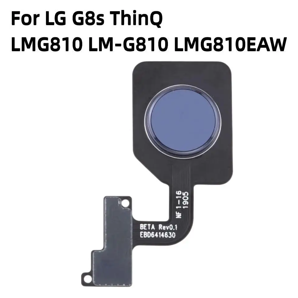 

Fingerprint Sensor Flex Cable for LG G8s ThinQ LMG810 LM-G810 LMG810EAW Mobile Phone Repalcement Parts