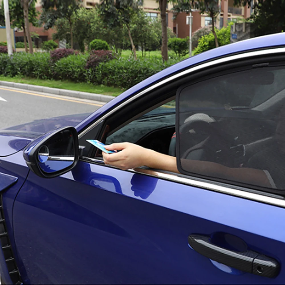 Магнитный автомобильный солнцезащитный козырек для Jaguar XE 2015-2023 передняя рамка