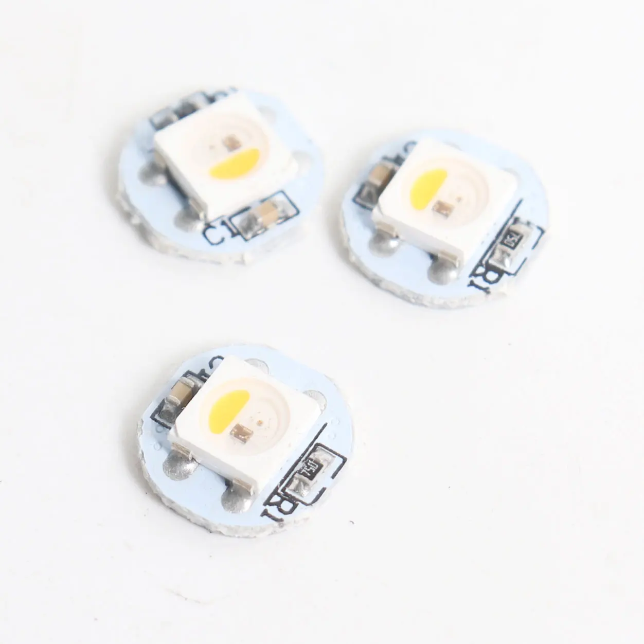 Фото Светодиодная резиновая мини-панель Blurolls NeoPixel RGBW SLA 30AWG PTFE кабели для Voron 2,4 Trident SB stealthburn экструдер №4