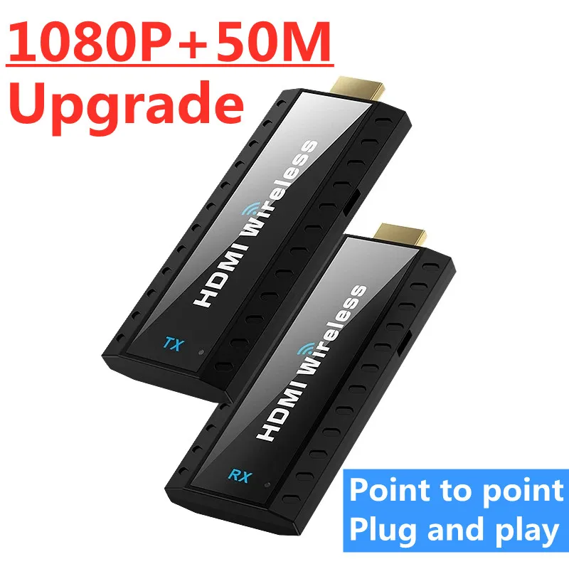 Беспроводной HDMI-трансмиттер и приемник видео 5G набор домашнего аудио телестика полного HD мини-проектора экстендер дисплей dongle.