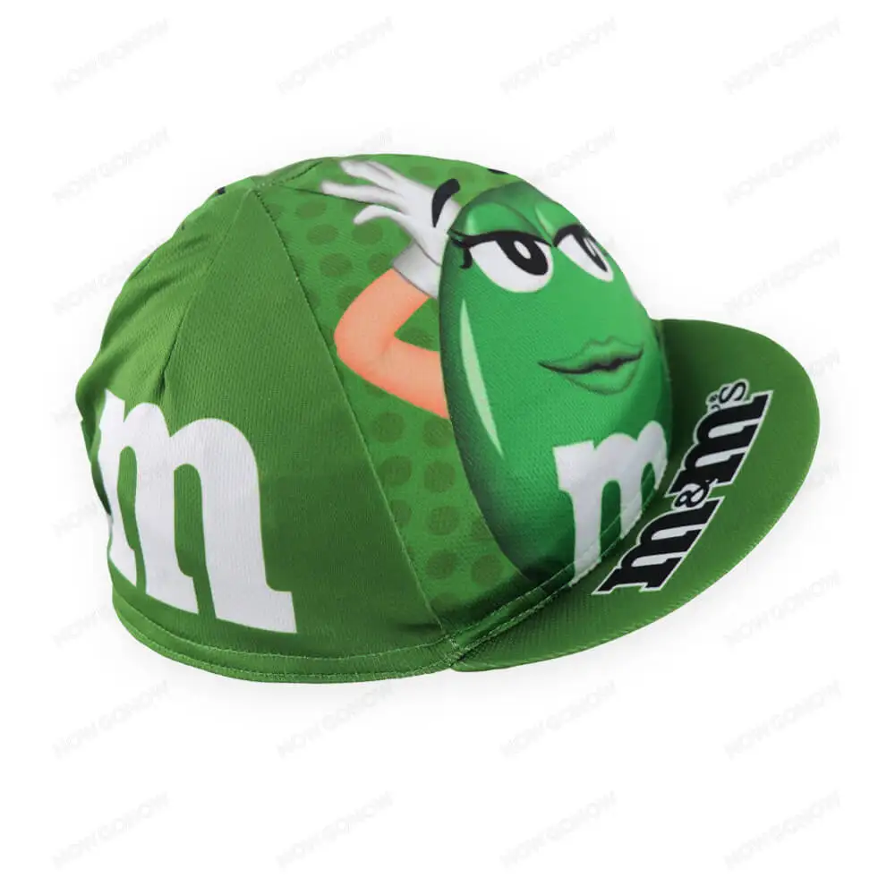 Кепка велосипедная унисекс мультяшный головной убор для езды на велосипеде