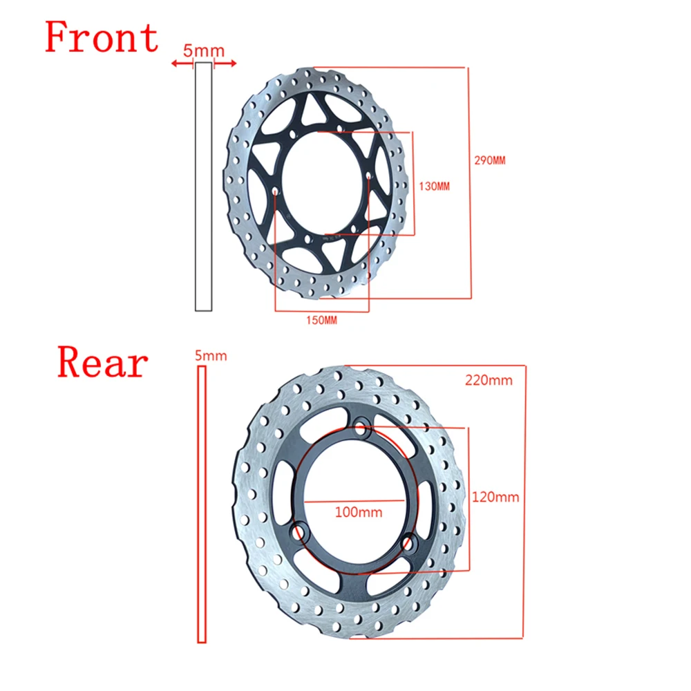 

Motorcycle Front Brake Disc Rotor for Kawasaki EX250 Ninja 250 EX250K 2007-2014