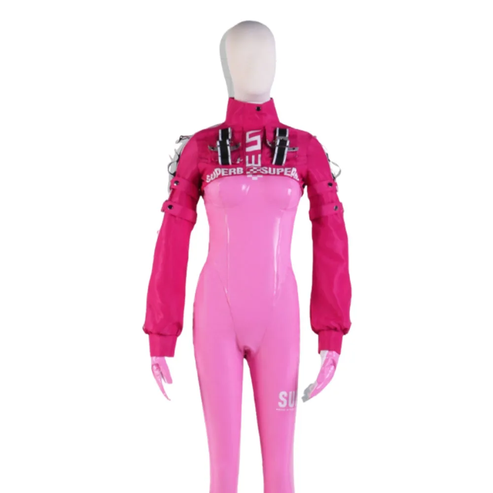 AGCOS Game NIKKE: The Goddess of Victory SR Alice Косплей Костюм Женские розовые комбинезоны
