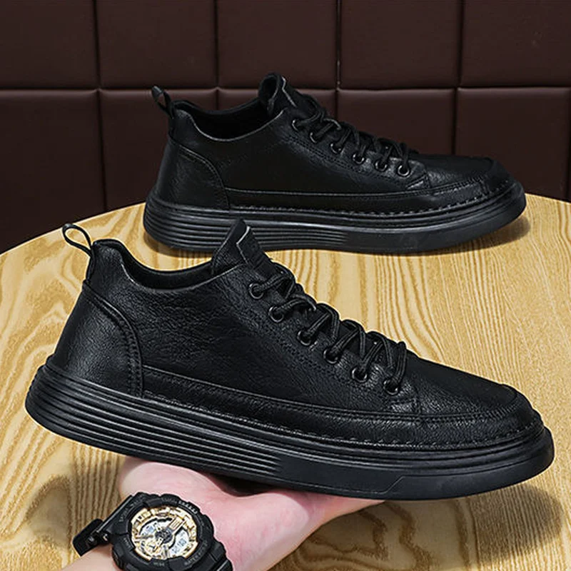 

Модные мужские спортивные повседневные туфли на толстой подошве, удобные дышащие Нескользящие износостойкие Легкие уличные прогулочные т...