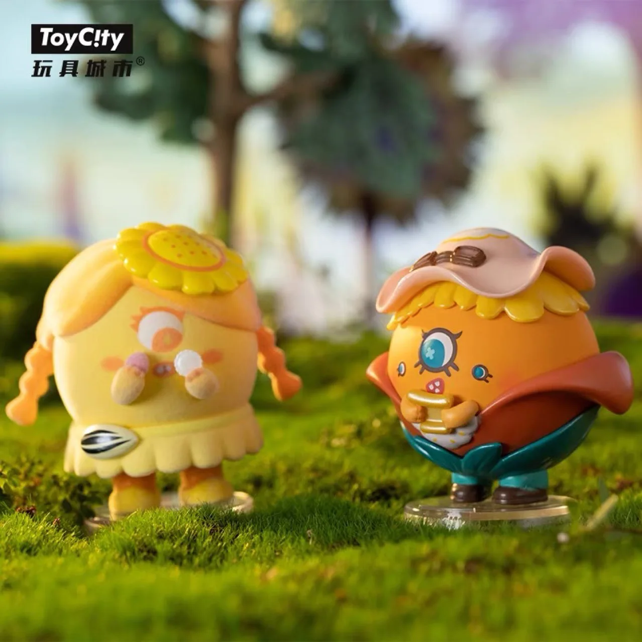 

Игрушечный город TOYCITY, игрушки, огромный монстр, серия цветов, Аниме фигурки, коробка сюрпризов, милая настольная модель, подарок на день рождения для девочек