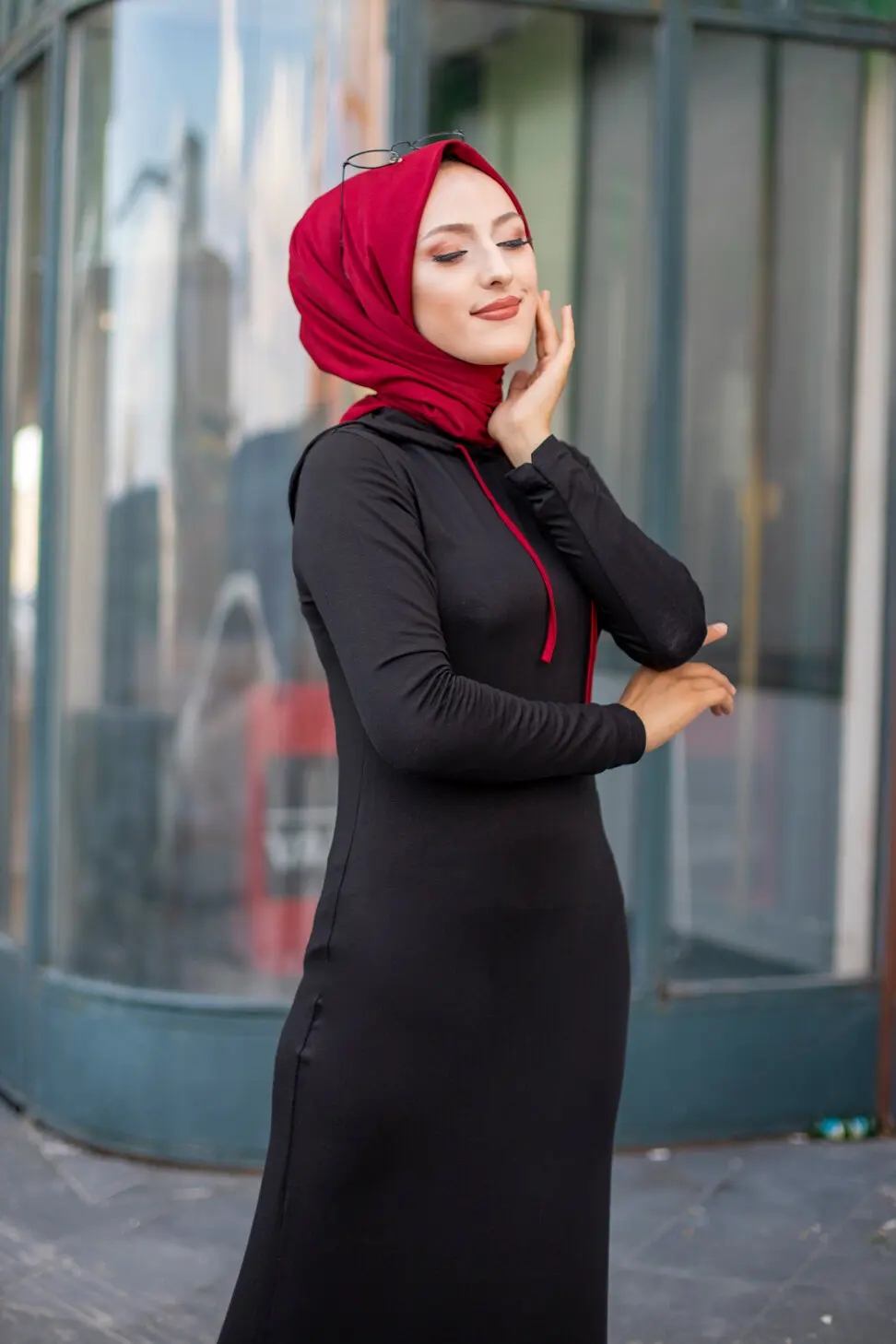 TUGBA Muslim Dress muslim dress code 2021 turkish gown hijab summer