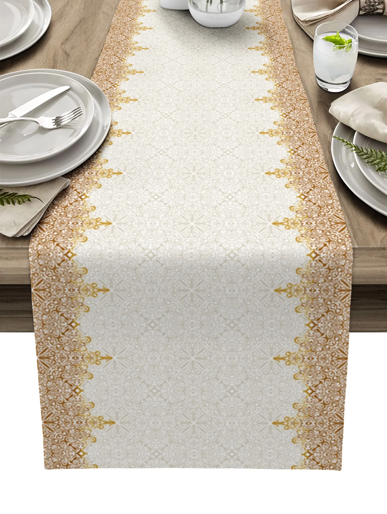 

Bohemia Retro Pattern Ethnic Coffee Table Decor Home Decor Farmhouse Rustic Decor Kitchen Dining Table Decor