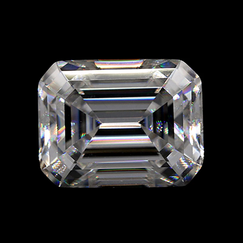 Изумруды огранки Муассанит EF Цвет 7*10 Ювелирные изделия из драгоценных камней