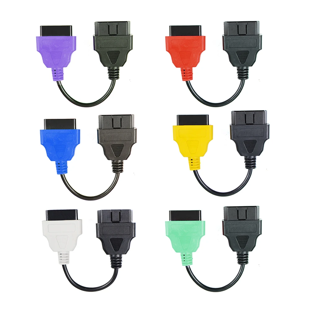 Для Fiatecuscan OBD2 разъем диагностический кабель-адаптер для Fiat ECU Scan Multiecuscan адаптер