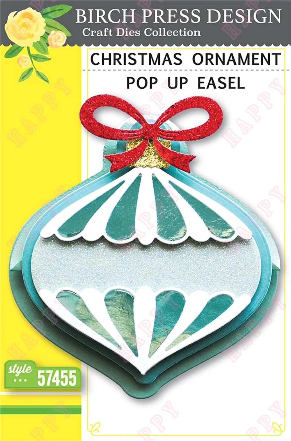 

Christmas Metal Cutting Die Ornament Pop Up Easel Scrapbook Diary Decoration Embossing Template DIY Craft Greeting Card Handmade