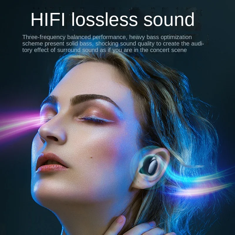 Фото Twst8 Беспроводная Bluetooth-гарнитура, 5,0 дюйма, 3000 мАч №3