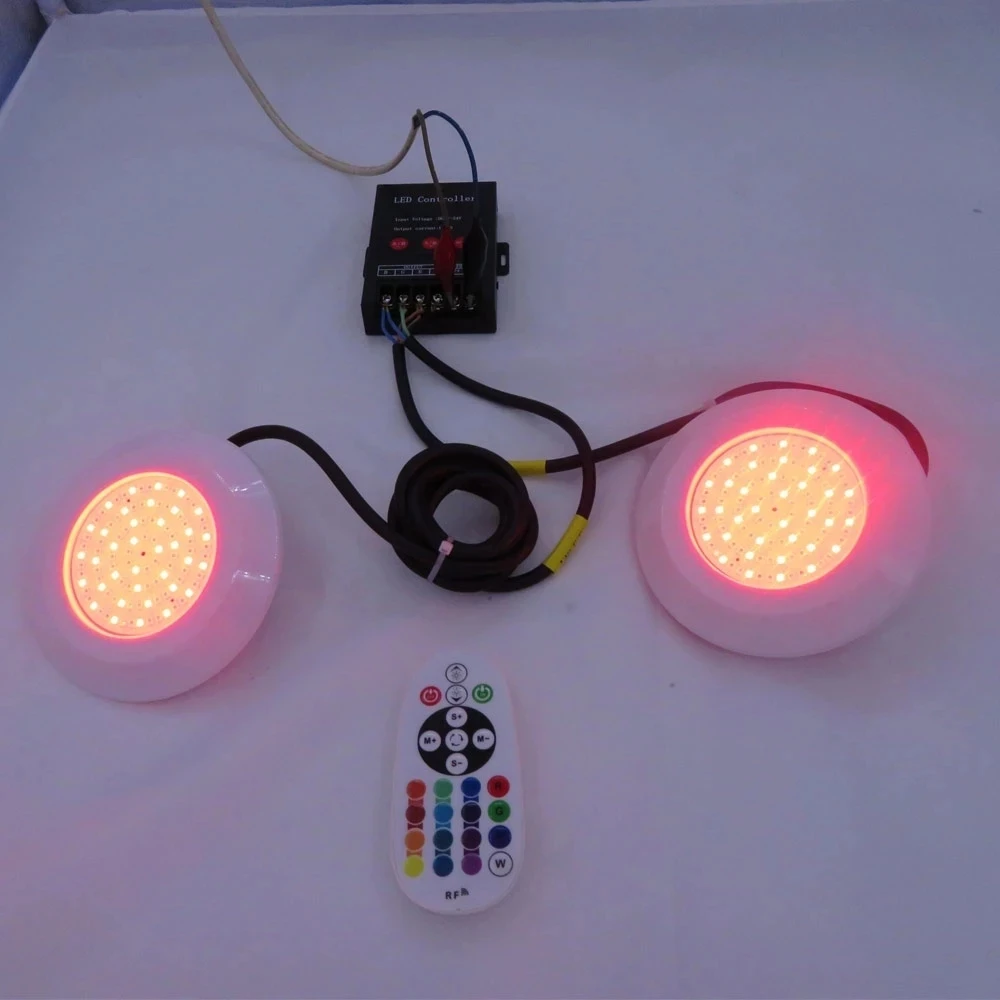 9 Вт RGB светодиодный светильник для бассейна IP68 водонепроницаемый DC12V
