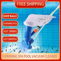 swimming spa pool vacuum cleaner portable disinfect tool suction head pond fountain brush cleaning without electrical kit euus