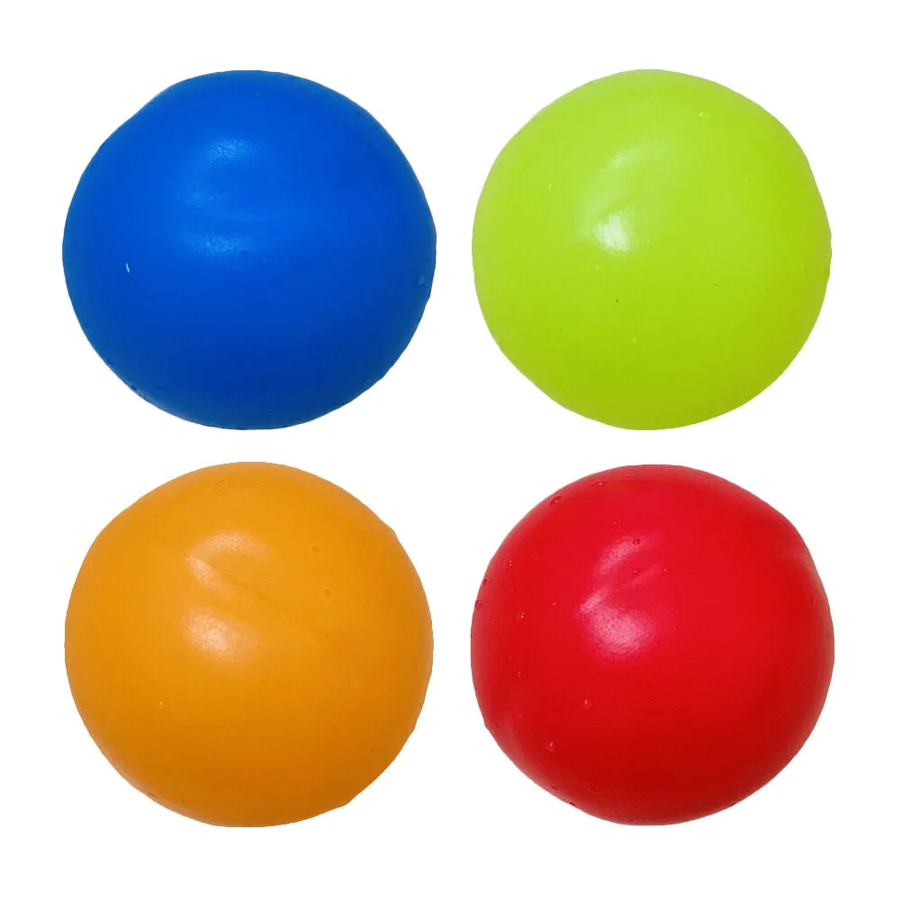 

4 Pcs Beach Toys Kids Waterfall Ball Reusable Water Bomb Balloon 6x6cm Pool Silicone Colorful Silica Gel Child