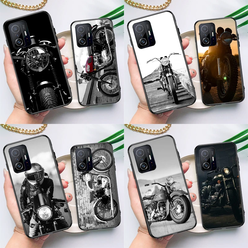 Винтажный чехол для мотоцикла POCO F5 X5 X3 Pro X4 F4 GT F3 M5s C40, чехол для Xiaomi 13 12 Lite 11T 12T Pro 12X