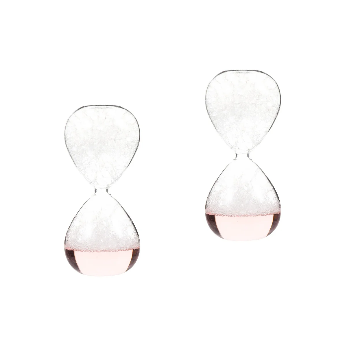 

Timer Hourglass Sandtoys Ornament Crystaladornment Desk Clock Decor Decorative Home Office Bubbler Liquid Timerssensory Water