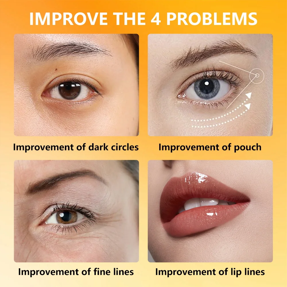 Новый цветной свет массаж с подогревом глаз электрическая палочка для