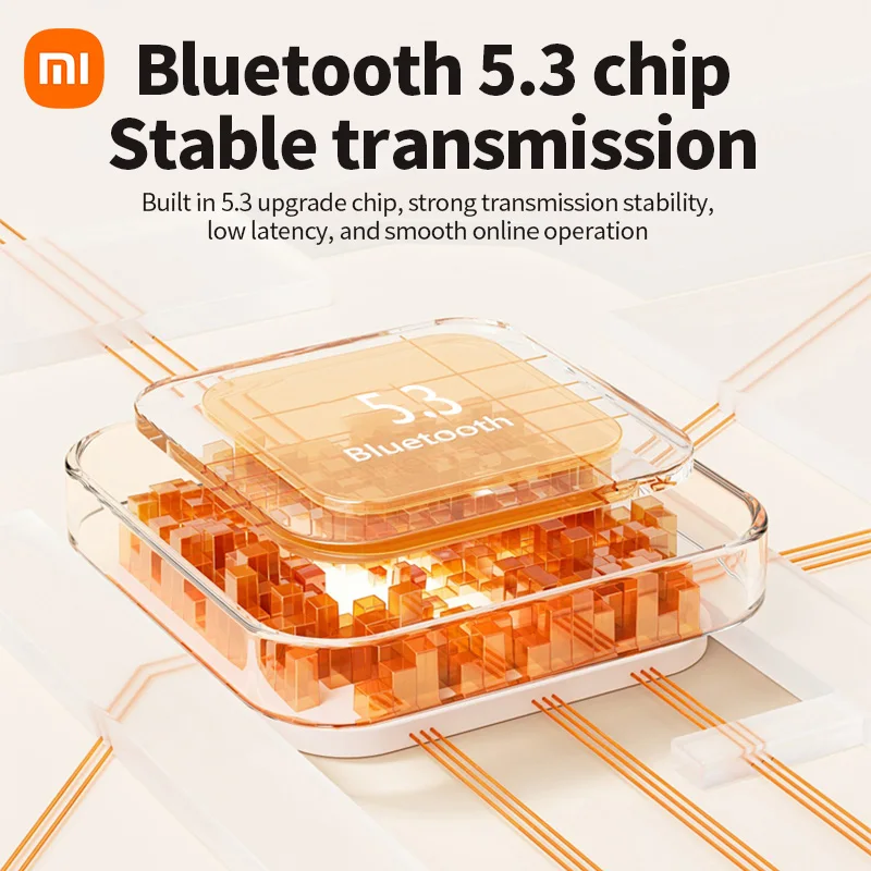 XIAOMI A33/34 Беспроводные наушники Bluetooth5.3 Вкладыши Спортивная игровая гарнитура Hi-Fi