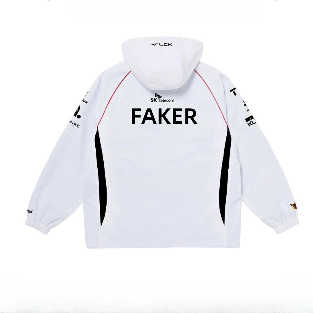 Коллекция 2024 года куртка для чемпиона мира T1 чемпионов SKT FAKER ZEUS KERIA ONER GUMAYUSI из