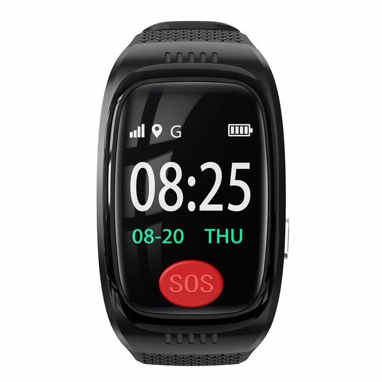 

Temperature measurement gps tracking devices sos watch for elders