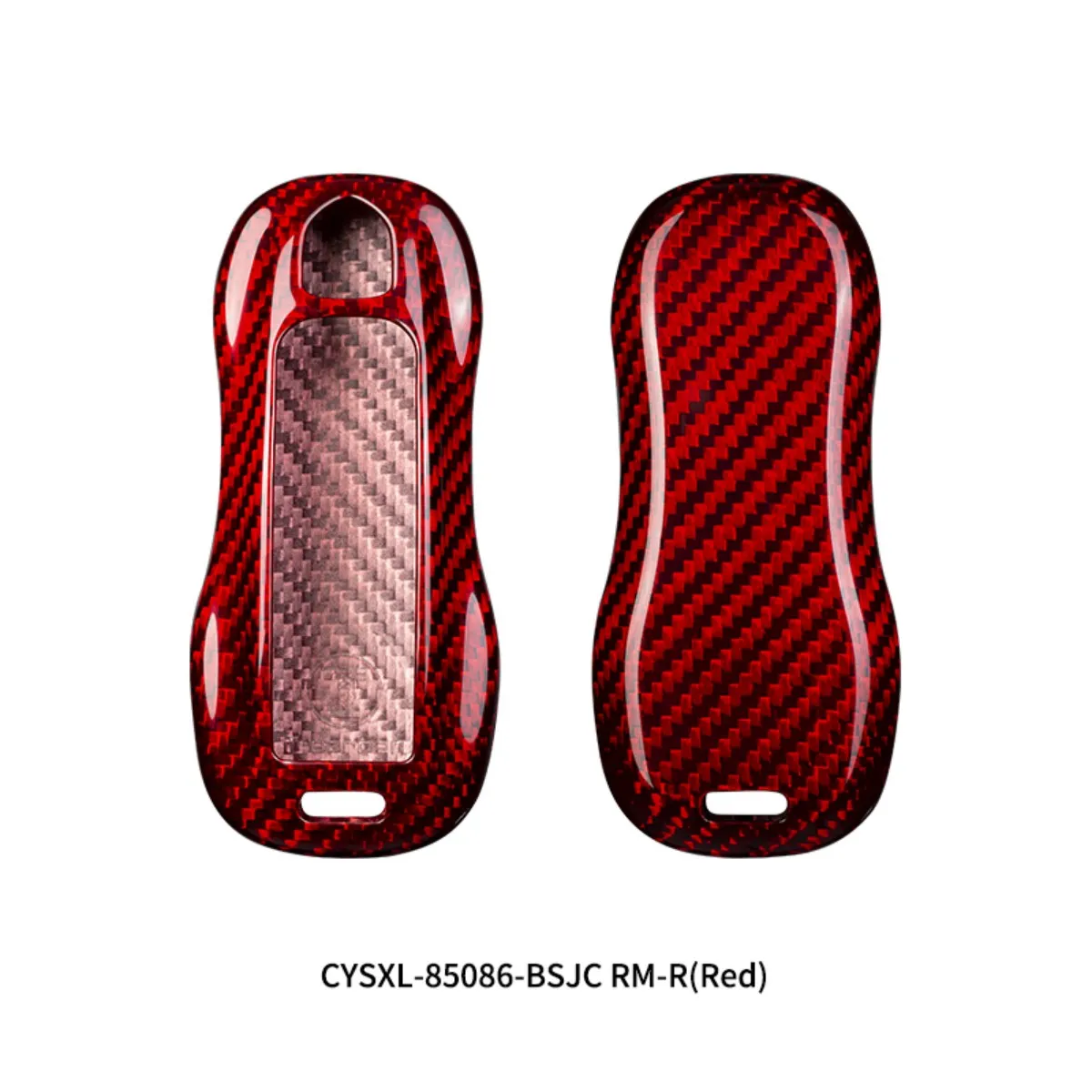 

Т-карбоновый чехол для автомобильного ключа из углеродного волокна для Porsche Panamera Cayenne 971 911 9YA Macan Boxster с дистанционным управлением без ключа