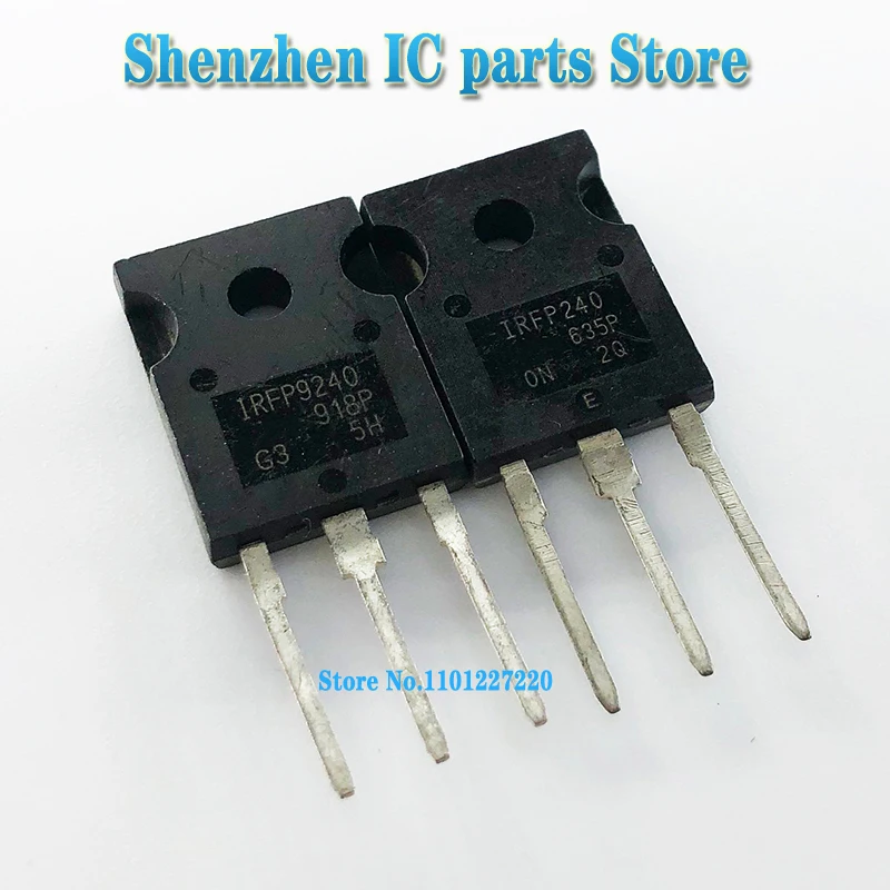 5 полуфабрикатов = 10 шт. IRFP240 IRFP9240 5 шт. IRFP240N + 5 шт. IRFP9240N TO-247, новая Оригинальная фотография