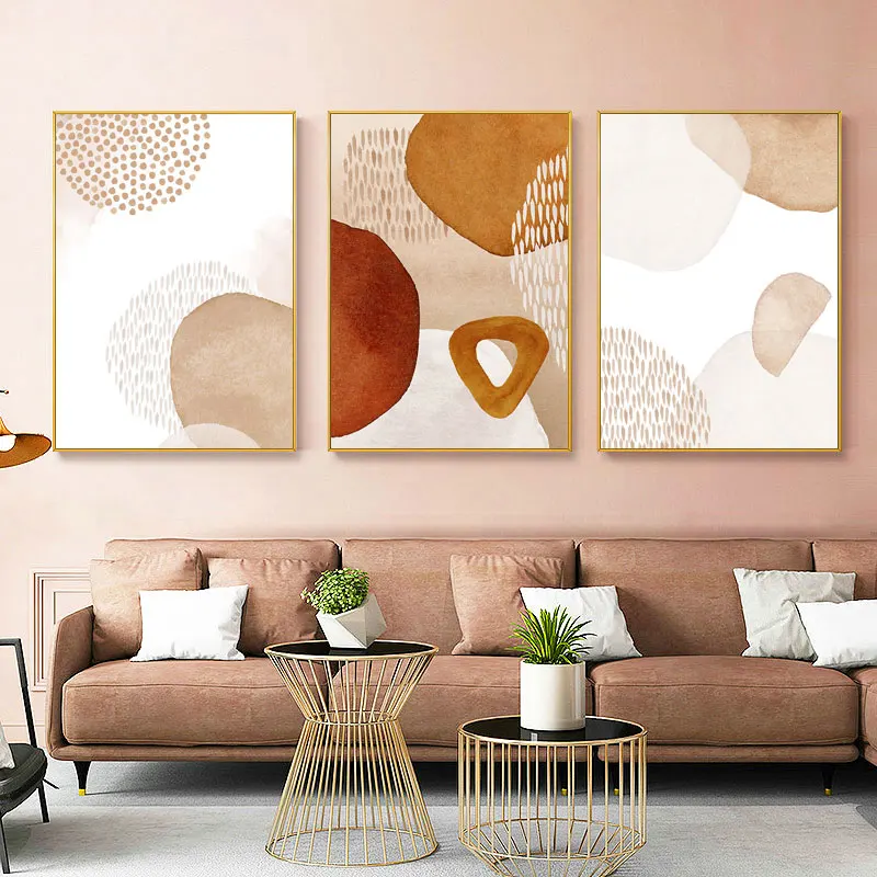 

Contemporary Creative Poster Geometry Canvas Art Print Abstract Wall Painting Minimalist Picture Modern Living Room Decoration